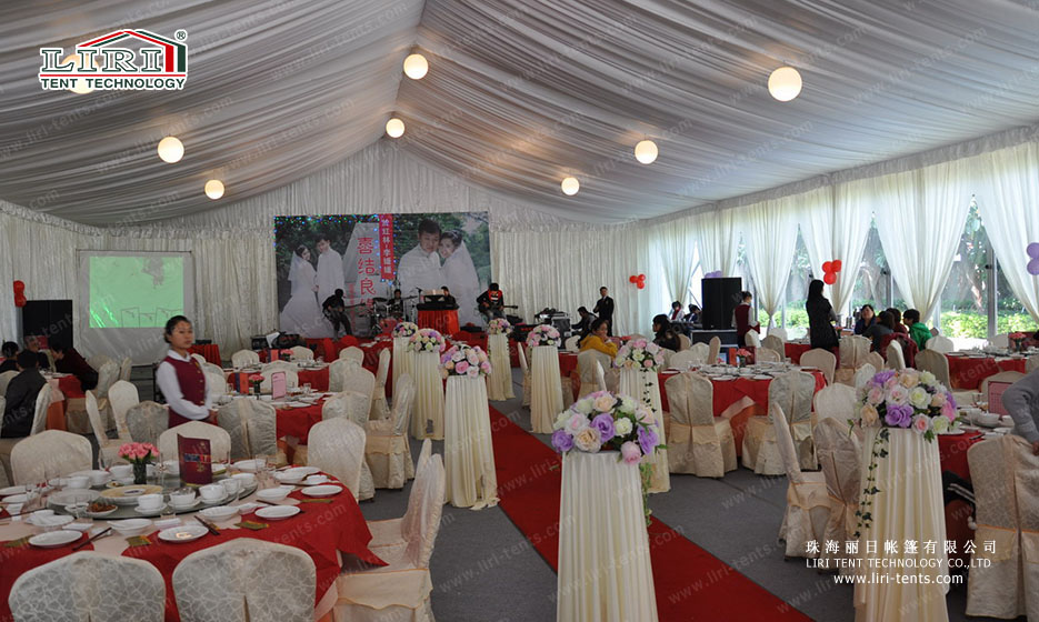 tente de mariage temporaire