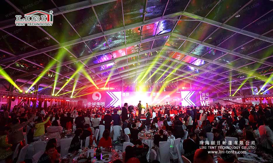 50m span wedding tent
