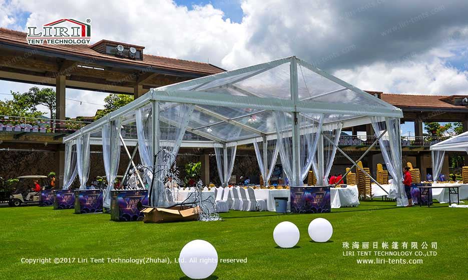 Tente de fête à toit transparent à vendre
