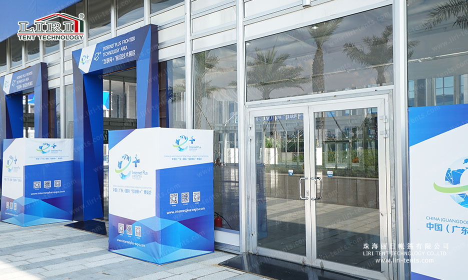 Exhibition Tent with Air Conditioners
