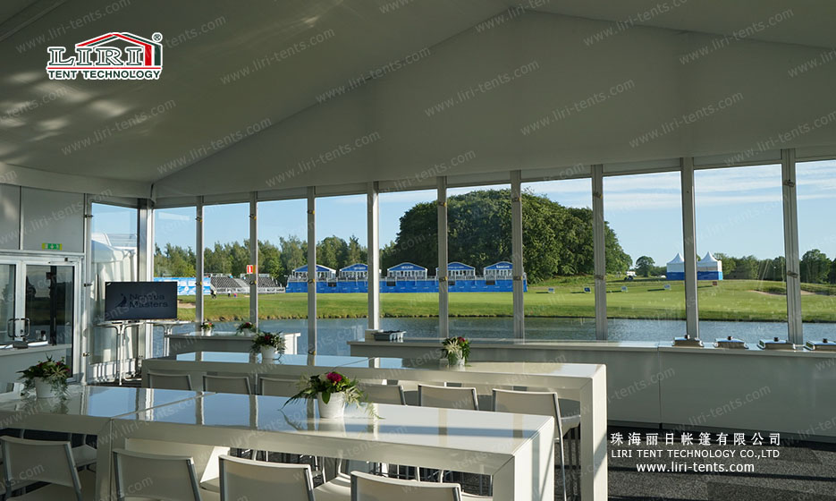 Glass Wall Wedding Tent