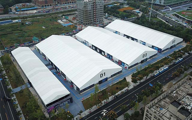 Large Outdoor Exhibition Tents Video Series