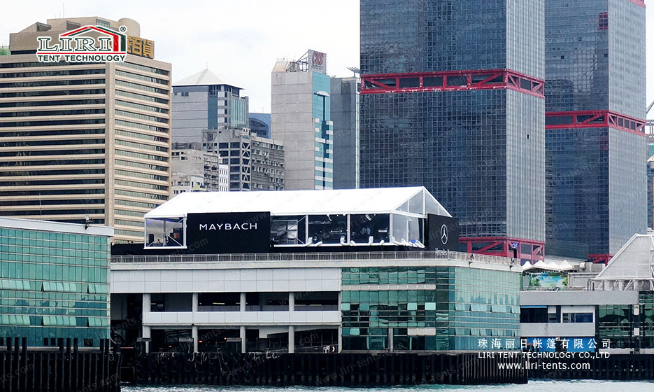 Mercedes Benz trade Show tent