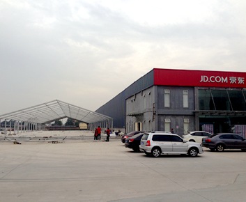 Temporary Storage Warehouse Marquee Tent