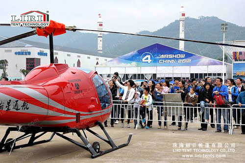 Tente du salon aéronautique de Zhuhai