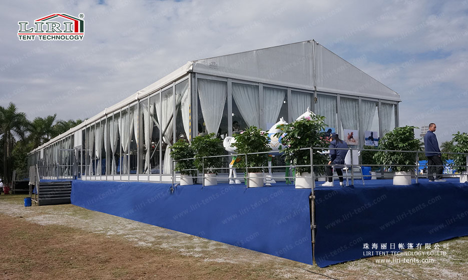 big sports event tent