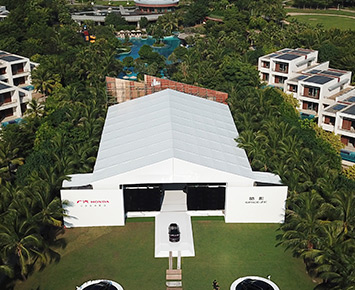 car show exhibition tent 3