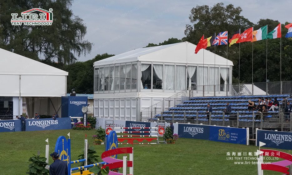 double decker event tent for sport