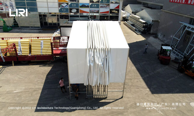 Tente « push-pull » sur mesure 1