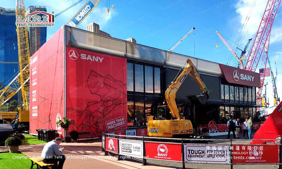 Double Decker Exhibition Tent 2