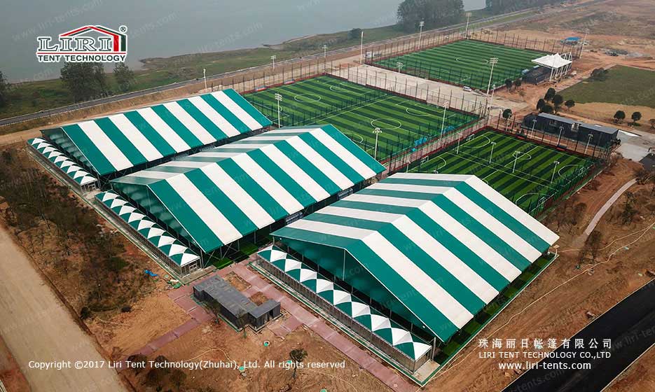 Présentation de la tente sportive pour stade de football 1