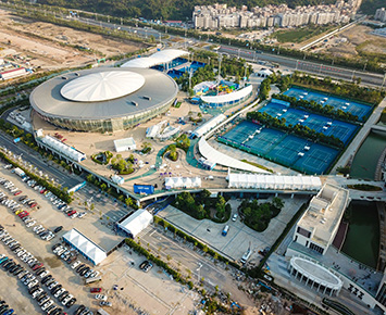 High Peak Event Tent Sports Event Tent for 2015 2017 WTA Elite Trophy