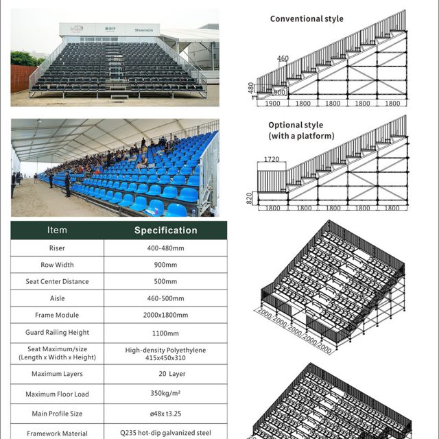 Outdoor Bleachers 2