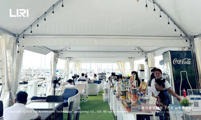 Pagoda Tent for VIP Lounge