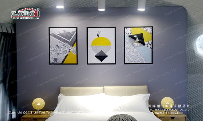 Hôtel « Pop Up » à dôme géodésique 1