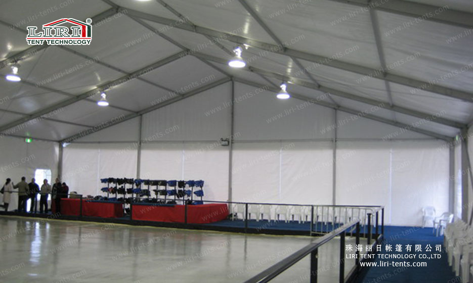 big sports tent for skating rink