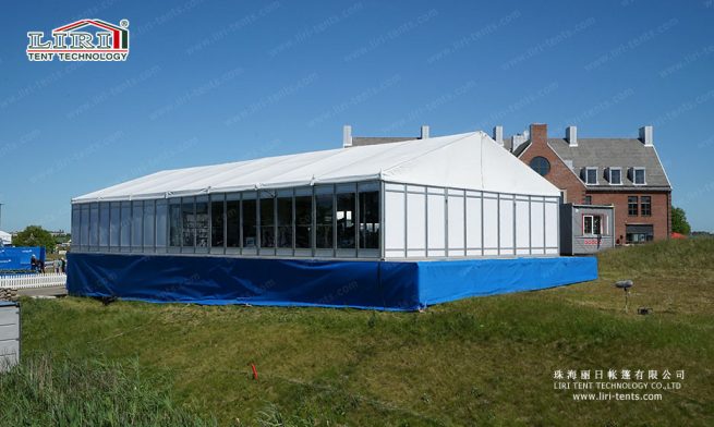 tente événementielle avec parois en ABS