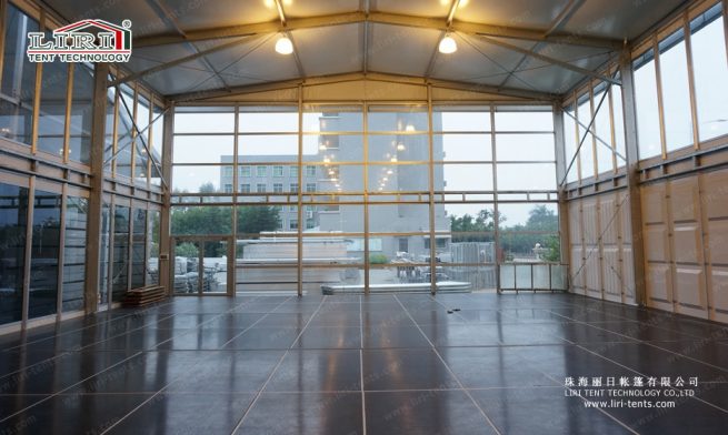plancher en bois pour tente