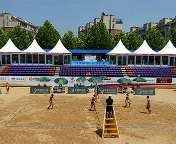 Beach Volleyball Tent