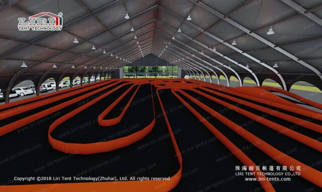 Circuit de karting de vitesse