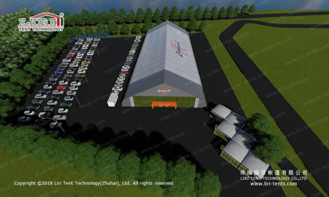 tente de karting en salle