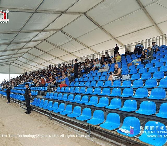 stadium bleachers