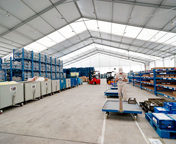 Large Industrial Tents