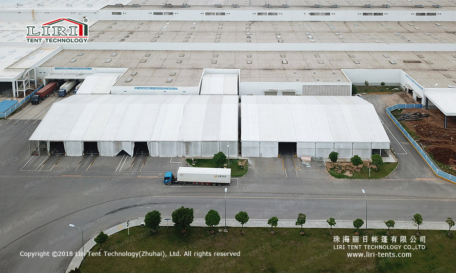 large industrial tent rental