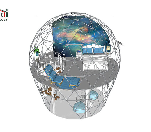 Tente de glamping « Hot Balloon » 4 1