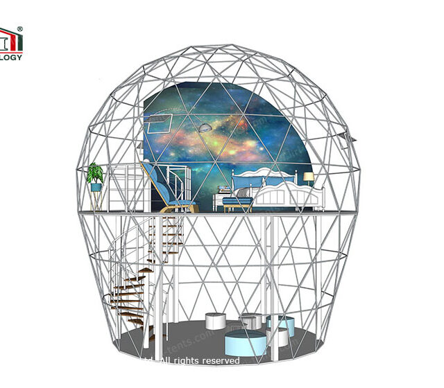 Tente de glamping « Hot Balloon » 5 1
