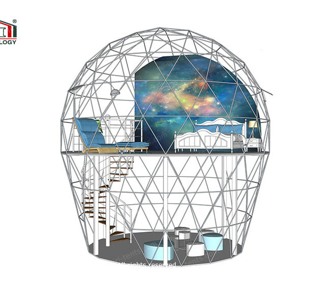 Tente de glamping « Hot Balloon » 6 1