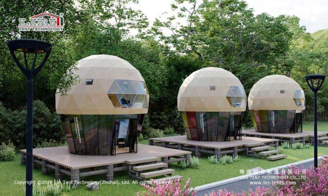 Tentes de glamping « Hot Balloon »