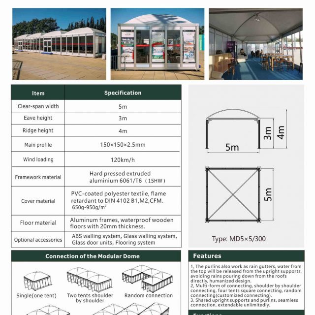 MD5 Modular Dome Tent scaled