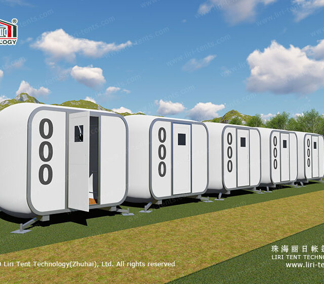 Glamping Box en plein air