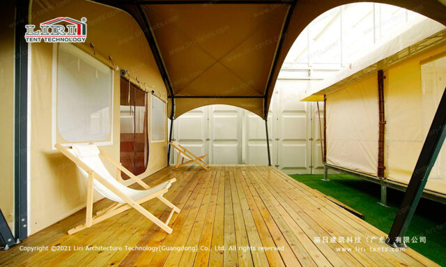 Hawaï - Glamping - Tente - Chaise