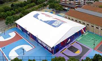 Basketball Court Cover
