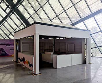 Modular Tent Used for Sports Events