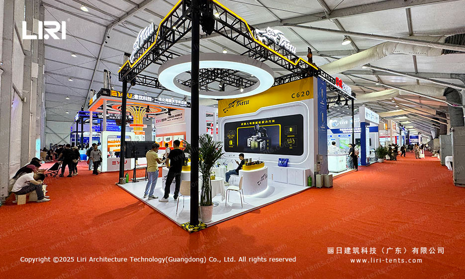 Exhibition Tent with column free design in Beijing