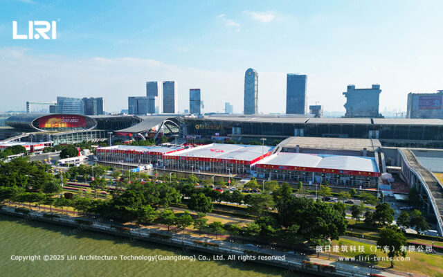 LIRI Providing Temporary Exhibition Tents for the 138th Canton Fair (4)